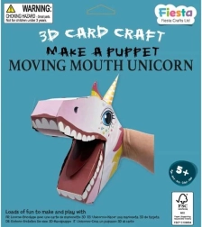Kreatiivne 3D ükssarviku nukk FIESTA CRAFTS
