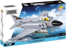 F-4 Phantom II ehituskomplekt 703 tükiga mõõtkavas 1:48
