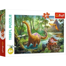 Pusle Trefl Dinosaurused 60 tk