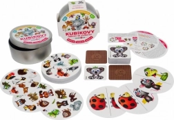 Kubíkovi loomamängud – kaardimäng 3in1