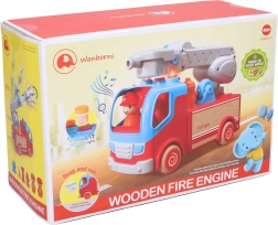 Tuletõrjeauto efektidega 25 cm