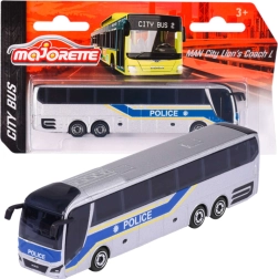 City Bus MAN Lion's City C gray – police
