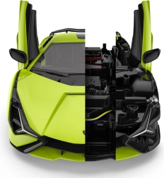 Lamborghini Sian roheline mudel 1:18 Rastarilt – kaugjuhitav auto bodykitiga