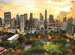 Sunset in Bangkok 3000 Piece Puzzle