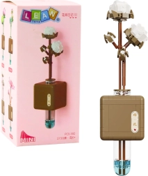 Puuvillõie ehituskomplekt klaaspurki 392 detaili