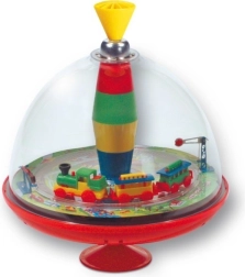 Mängiv metallist vurr rongimotiiviga