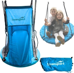 Laste kiigetelk „Pesa“ sinine 90–100 cm