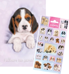Cuties Sticker Album with Dog Stickers