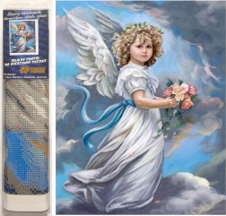 Teemanttikand cherub 30 × 40 cm