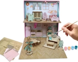 Lovely Box puidust mööbel – loov komplekt lastele