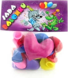 Südamekujuliseks puhutavad õhupallid, 7 tk