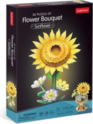 3D Puzzle Sunflower Bouquet