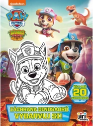 Värvi ise! Paw Patrol Dinosauruste päästmine värviraamat