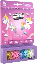 PLUS-PLUS Activity Building Set – Fairy Tale Kingdom (pastel pieces, 125 pcs)