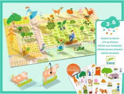 Ümberpaigutatavad kleepsud Farma DJECO