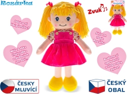 Talking Doll Rozárka 35 cm with Soft Body
