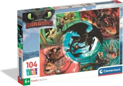 Clementoni Puzzle 104 Pieces How to Train Your Dragon