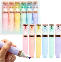 Pastelne tekstimarkerite komplekt 6 tk