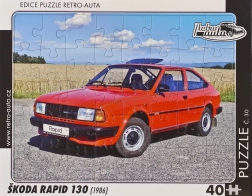 Retro autod pusle Škoda Rapid 130 (1986), 40 tükki