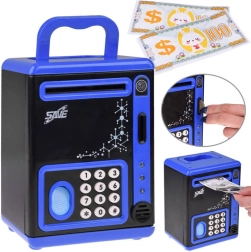 Elektrooniline laste rahakassa seif koodi ja sõrmejäljelugeja efektiga