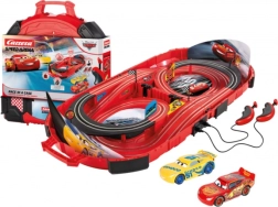Carrera Speed Arena Disney Cars autorada 2,77 m kaasaskantavas kohvris