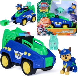 Spin Master Käpapatrull dinosaurused – sõiduk Dino rescue cruiser 15 cm figuuridega Chase ja dinosaurus