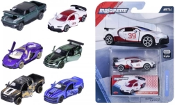 Metallist mänguauto Deluxe Cars 1:64 avatavate osadega