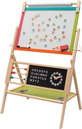 2-in-1 puidust laste tahvel Montessori BABY MIX