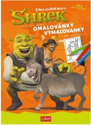 Värvimisraamat SHREK 20 × 27,5 cm