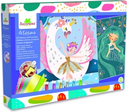 Artissimo XXL loovkomplekt – kraapimine, metallikfoolium ja sädelus: võlujutud