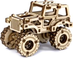 Wooden 3D puzzle monster truck Superfast WOODEN CITY