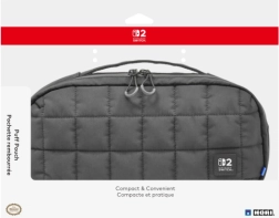 HORI Puff Pouch must kandekott NINTENDO SWITCH 2 jaoks