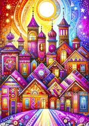 Puzzle Lilla linn 1000 tükki