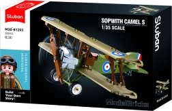 Sopwithi kahetasandilise lennuki ehituskomplekt – Model Bricks