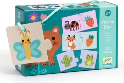 Djeco Eduludo puzzle duo – värvid