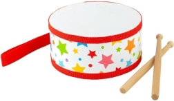 Bigjigs Toys puidust tähekesemustriga trumm
