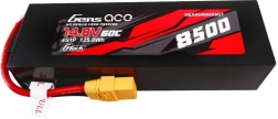 Gens Ace G-Tech 8500 mAh 14,8 V 60C 4S LiPo aku polükarbonaadist korpuse ja XT90 pistikuga