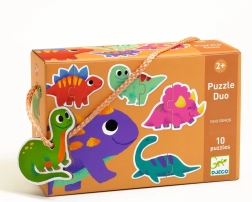 Puzzle Duo Dinosaurused