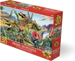 3D pusle dinosaurused 100 tükki