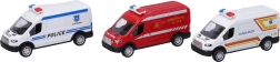 Rescue Cars with Pull-back Drive