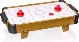 Puidudekooriga lauapealne air hockey