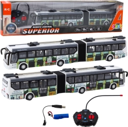Remote Controlled City Trolleybus with Lighting