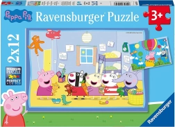 Peppa Pig: Peppa’s Adventure Puzzle 2x12 pieces