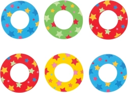 Bigjigs Toys puidust täheklots tähtedega - O