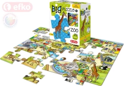EFKO Baby Puzzle BIG loomaaias – suured tükid, 24 tükki - 1 tk