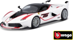 Bburago Ferrari Racing FXX K valge mudel 1:24