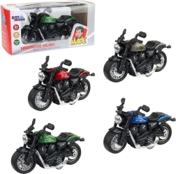 Metal motorcycle with pull-back 10.5 cm