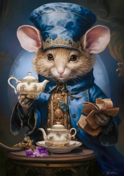 Puzzle 500 pieces - Tea Time, Mouse