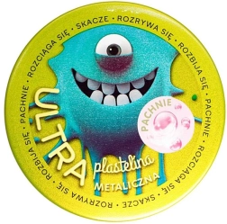 Ultraplastiliin tumeroheline metallik närimiskummi lõhnaga