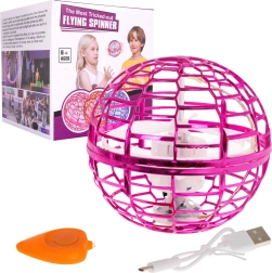 Žestidega juhitav lendav pall LED-tuledega – Roosa